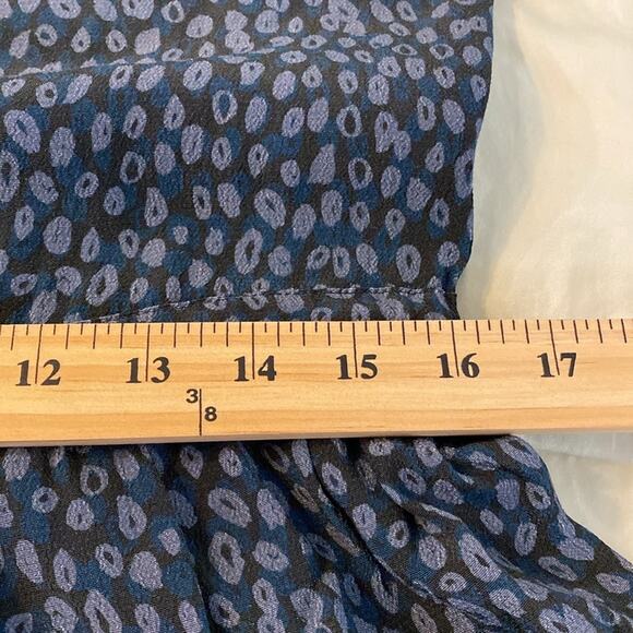 Fresha London Blue Tiered Boho Peasant Dress Size XS - Picture 5 of 9